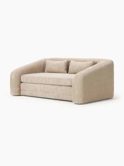 Eliot Teddy BouclÃ© Sofa Bed (2-seater)