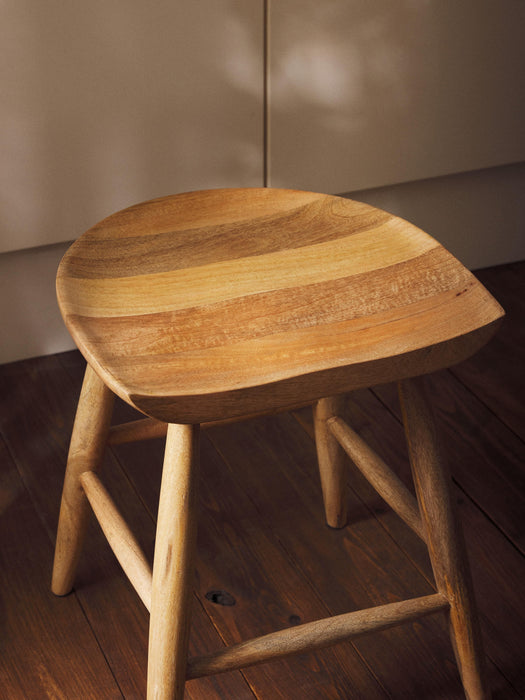 Mango Wood Stool Nino