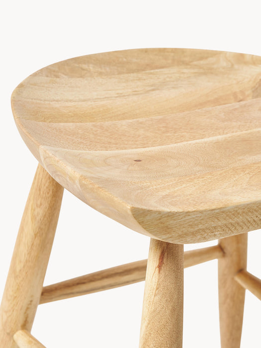 Mango Wood Stool Nino
