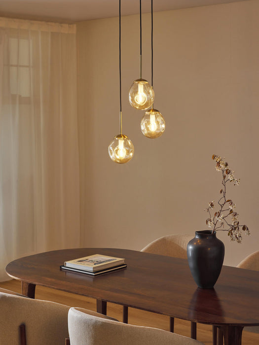Amora Glass Cluster Pendant Light