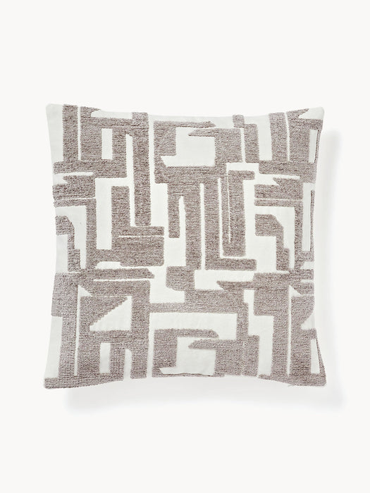 Fran Cushion Cover with Chenille Embroidery