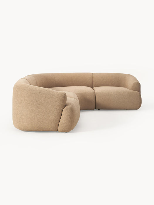 Modular Boucl Corner Sofa Sofia 4-seater