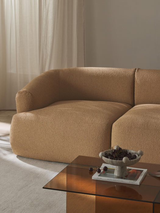 Modular Boucl Corner Sofa Sofia 4-seater