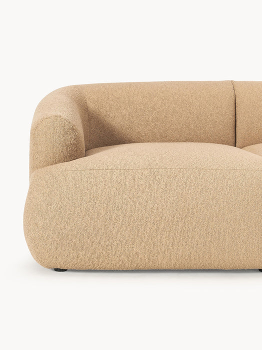 Modular Boucl Corner Sofa Sofia 4-seater