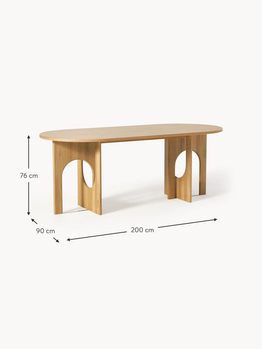 Oval Dining Table Apollo in various sizes