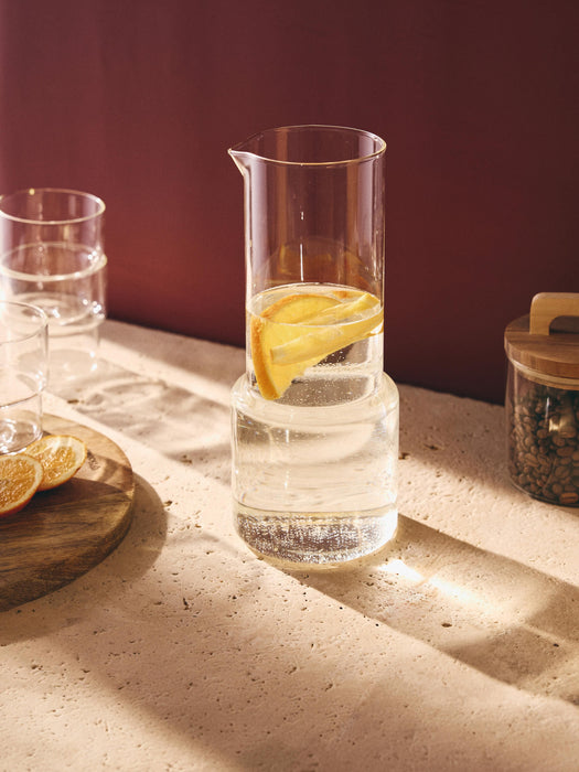 Mouth-Blown Borosilicate Carafe Gustave 14 L