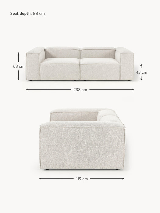 Boucl Modular Sofa Lennon 3-seater