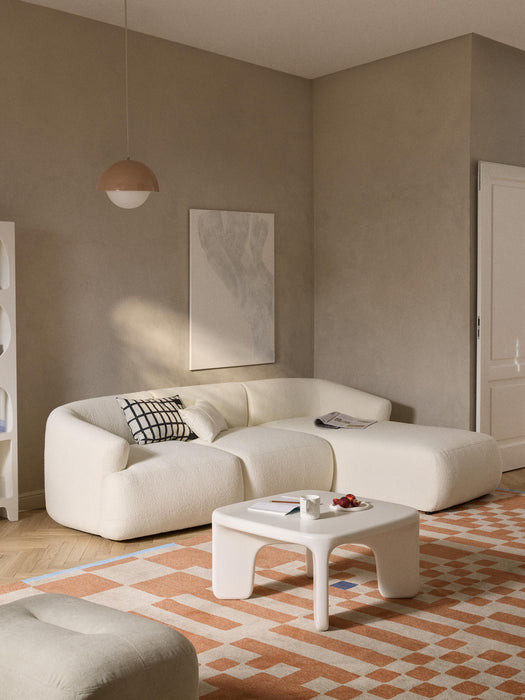 Sofia Modular Bouclé Corner Sofa (3-seater)