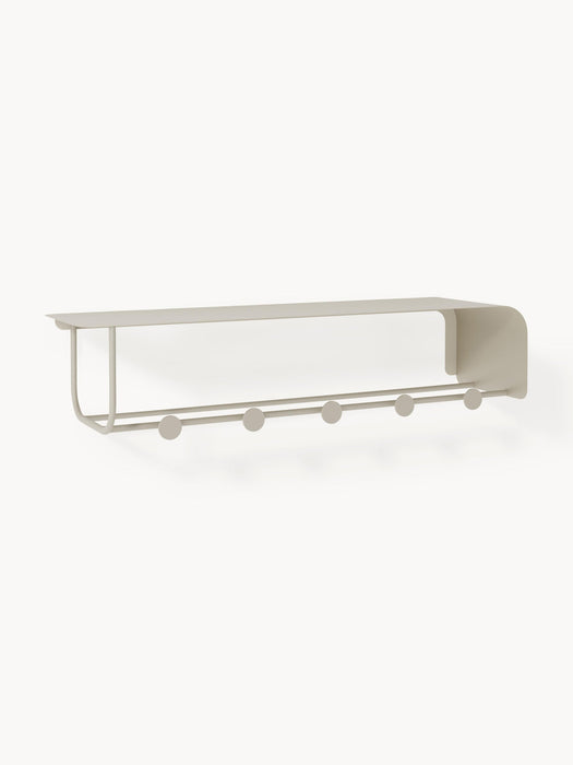 Nash Metal Wall-Mounted Coat Rack