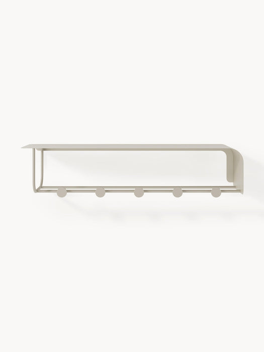 Nash Metal Wall-Mounted Coat Rack