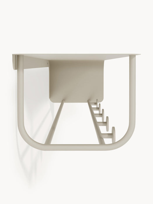 Nash Metal Wall-Mounted Coat Rack
