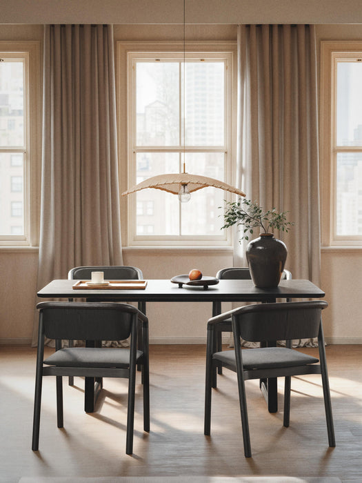 Nik Oak Wood Dining Table, in various sizes