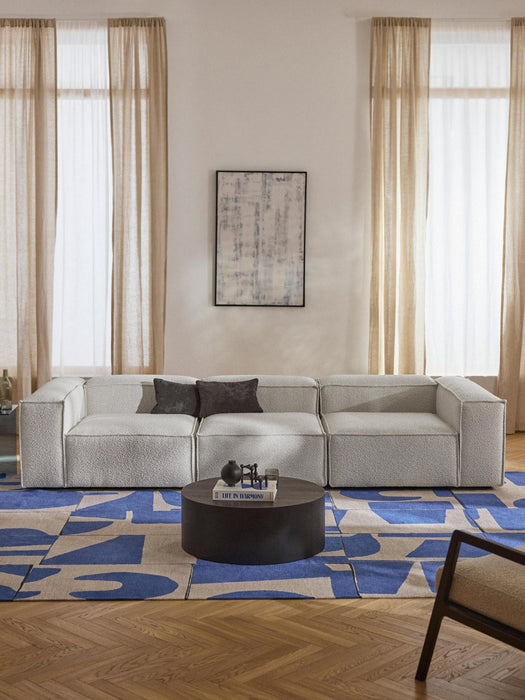 Lennon Bouclé Modular Sofa (4-seater)