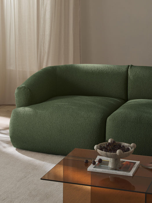Modular Boucl Sofa Sofia 2-seater