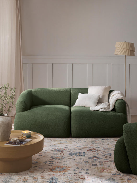 Modular Boucl Sofa Sofia 2-seater