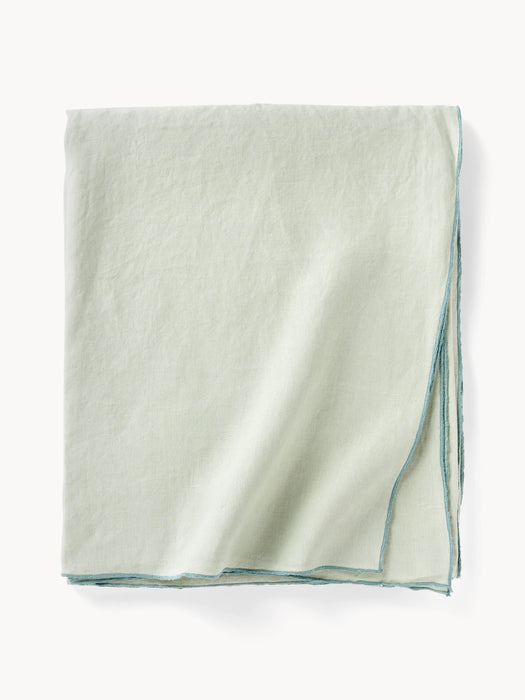 Linen Tablecloth Kennedy with Decorative Edging