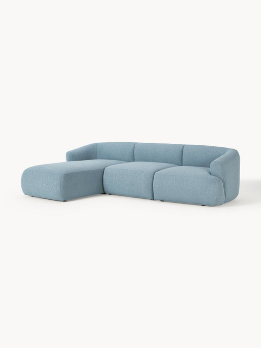 Sofia Modular Bouclé Corner Sofa (3-seater)
