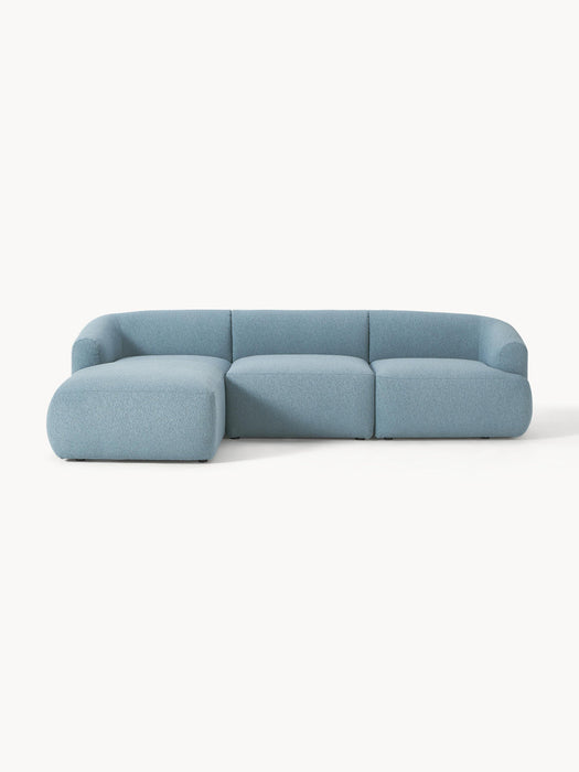 Sofia Modular Bouclé Corner Sofa (3-seater)