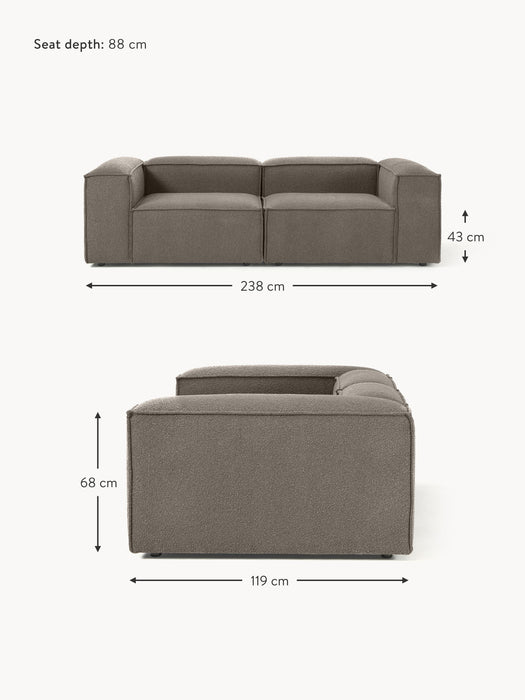Boucl Modular Sofa Lennon 3-seater