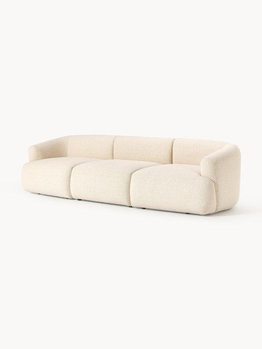 Modular Boucl Sofa Sofia 3-seater