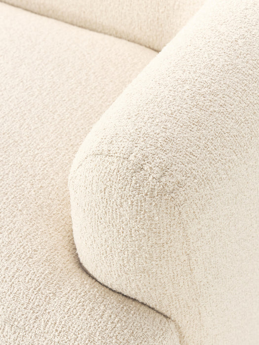 Modular Boucl Sofa Sofia 2-seater