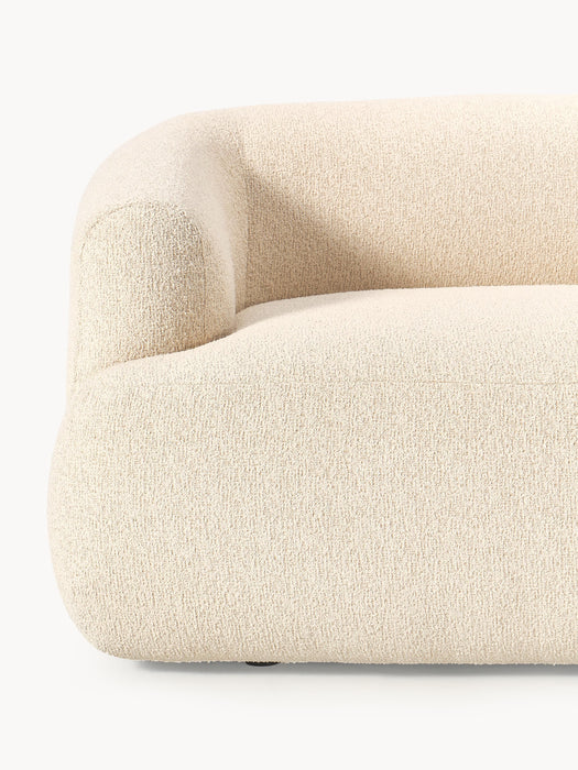 Modular Boucl Sofa Sofia 2-seater