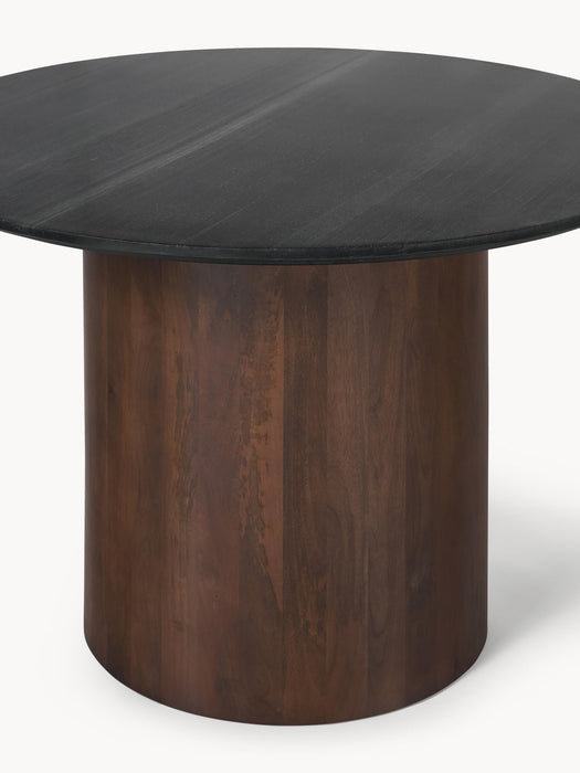 Abby Round Marble Dining Table, Ã 120 cm