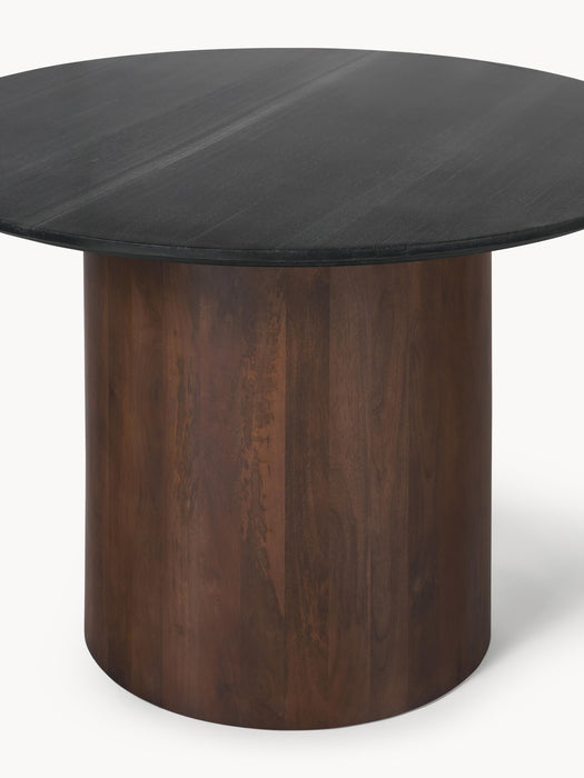 Round Marble Dining Table Abby 120 cm