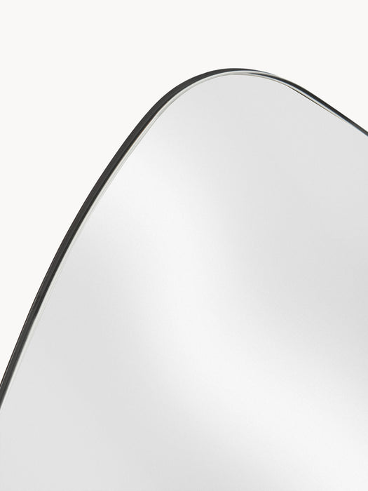 Full-Length Leaner Mirror Bonita with Marble Effect Base