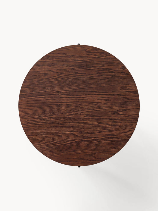 Calary Round Dining Table with Storage Space, in various sizes