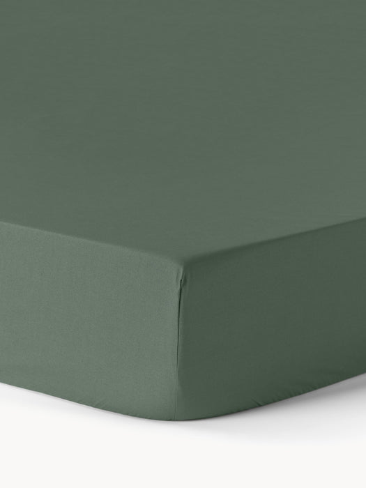 Topper Fitted Sheet Elsie Cotton Percale