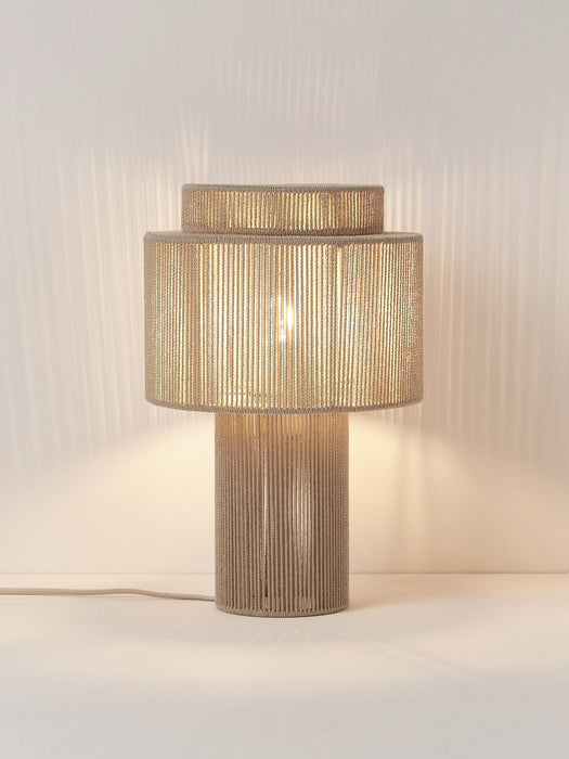 Lace Linen Thread Table Lamp