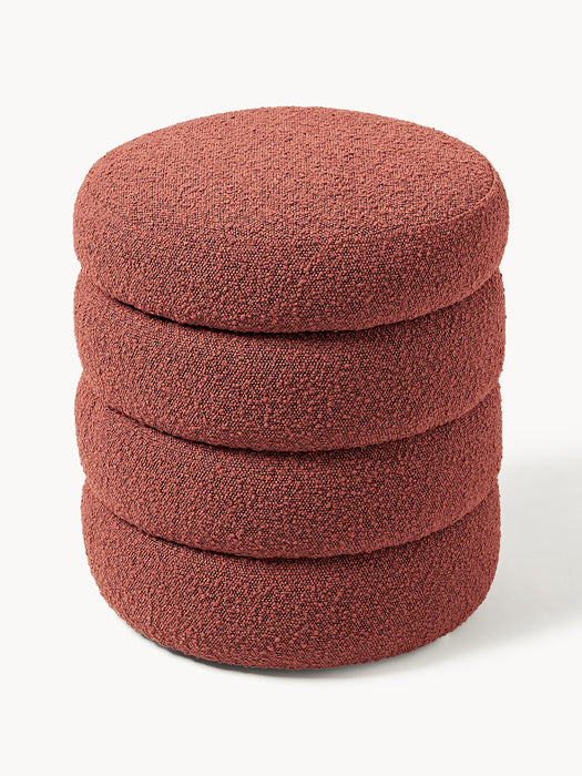 Boucl Pouffe Alto with Storage Space