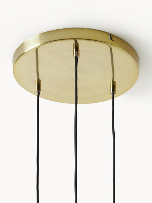 Coloured Glass Pendant Light Nyra