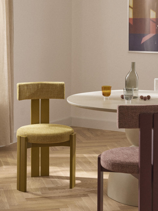 Upholstered Wooden Dining Chair Katya