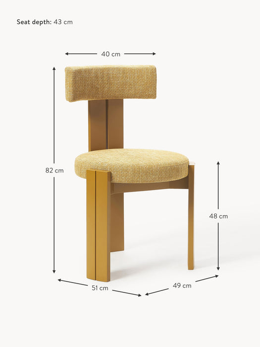 Upholstered Wooden Dining Chair Katya