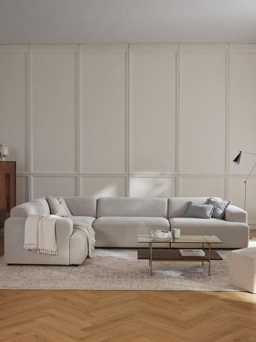 Melva Large Corner Sofa (4-seater)