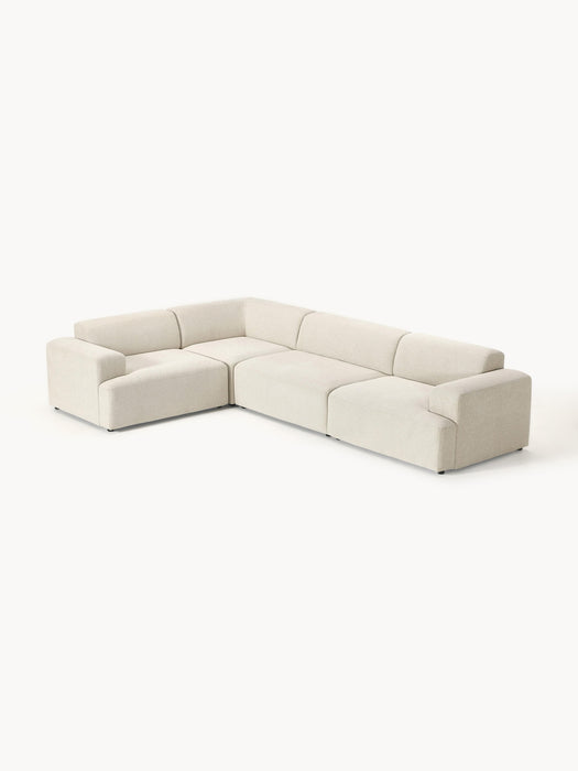 Large Corner Sofa Melva 4-seater
