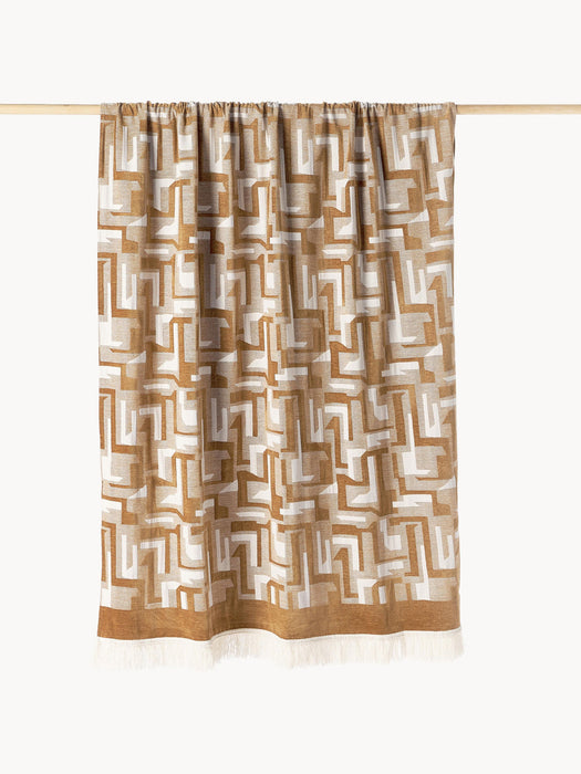Fran Throw with Fringes
