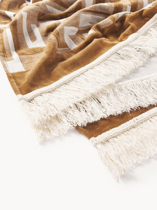 Fran Throw with Fringes