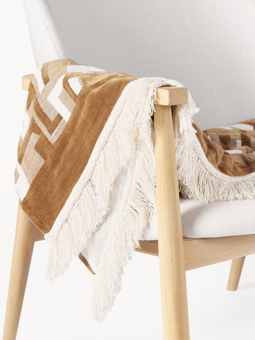 Fran Throw with Fringes