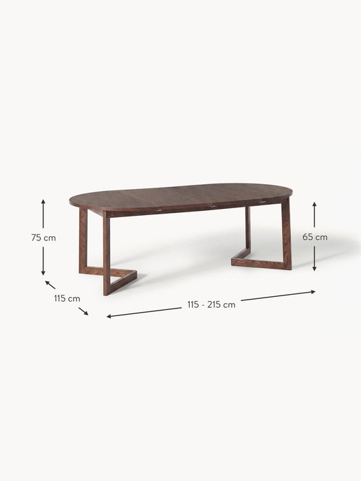 Extendable Dining Table Bennet 115