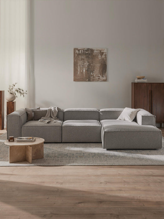 Lennon Bouclé Modular Corner Sofa (4-seater)