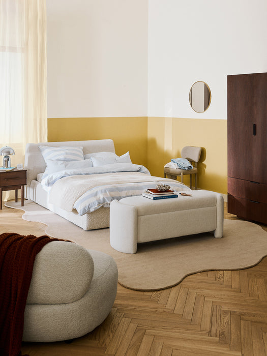 Teddy Upholstered Bench Benji with Storage Space