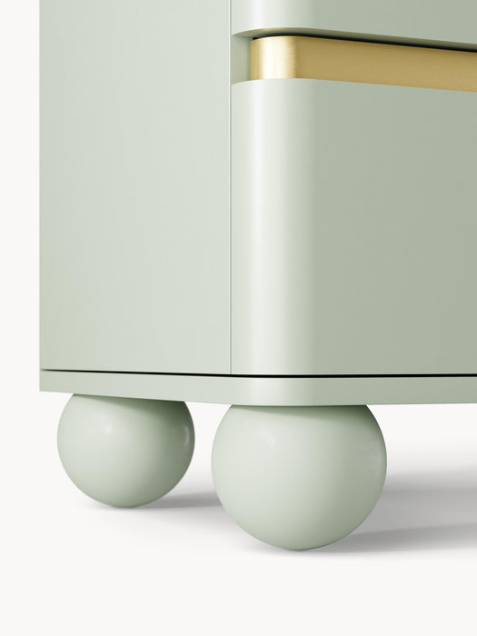 Chest of Drawers Bumba with Ball Feet