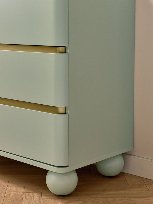Chest of Drawers Bumba with Ball Feet