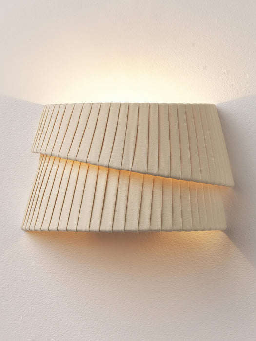 Wall Lamp Nyla with An Asymmetrical Lampshade