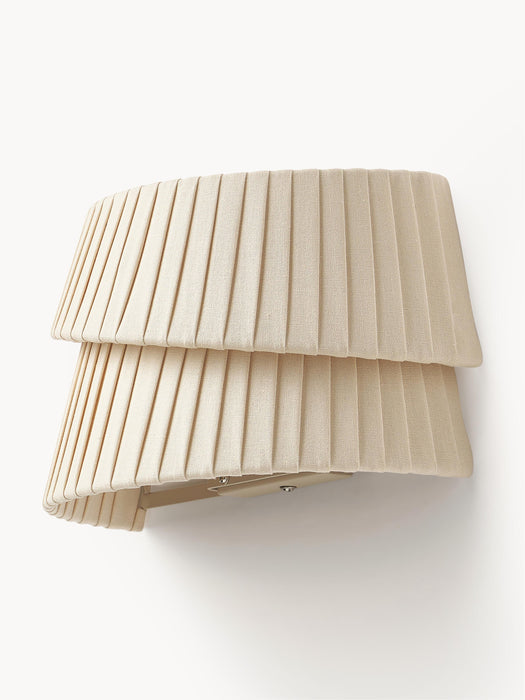 Wall Lamp Nyla with An Asymmetrical Lampshade