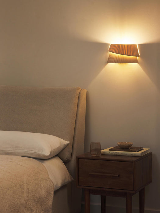 Wall Lamp Nyla with An Asymmetrical Lampshade