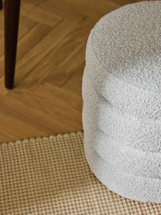 Boucl Pouffe Alto with Storage Space